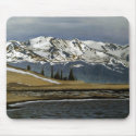 Black Cloud Mine Oil Landscape Painting mousepads