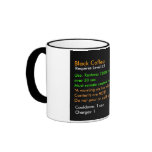 Black Coffee mugs