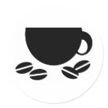 Black Coffee stickers