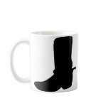 Black Cowboy Boot with Spurs