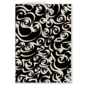 Black & Cream Card