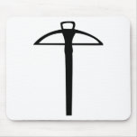 black crossbow mousepads