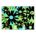 Black Daisies Card