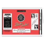 Black Dallas Beer Manhattan Brewing Chicago Greeting Cards