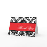 Black Damask - Customised  Greeting card