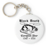 Black Death Keychain