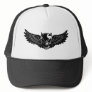Black Death Skull Mesh Hats