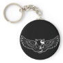 Black Death Skull Key Chain