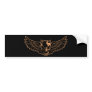 Black Death Skull -or Bumper Sticker