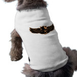 Black Death Skull -or Dog Tshirt