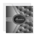 Black Diamond Black Tie Party invitations