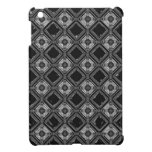 Black Diamonds metallic pattern iPad Mini Case