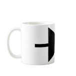 black diode icon mugs