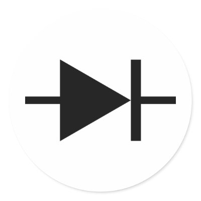 black diode icon stickers by TomaniacLines