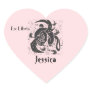 Black Dragon Ex Libris Stickers