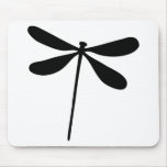 black dragon fly icon mouse mats
