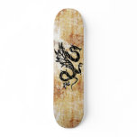 Black Dragon On Rust skateboards
