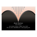 Black Dress Black Tuxedo Business Cards