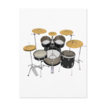 Black Drum Kit: