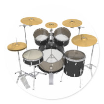 Black Drum Kit: