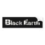 Black Earth Bumper Sticker