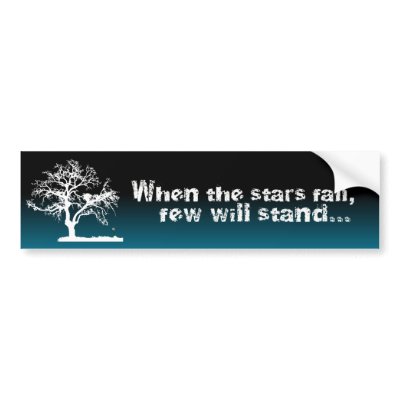 Black Earth Bumper Sticker by lazerblade