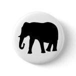 black elephant icon buttons
