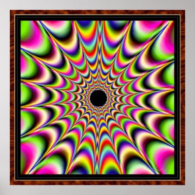 Black Energy Print by Optical_Illusionist