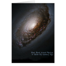 Black Eye Galaxy aka Sleeping Beauty Galaxy Cards