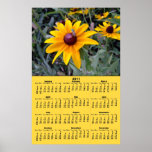 Black-Eyed Susan 2011 Calendar Poster posters