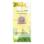 Black Eyed Susan Bouquet Customized Rack Card