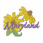 Black-eyed Susan embroidered shirts
