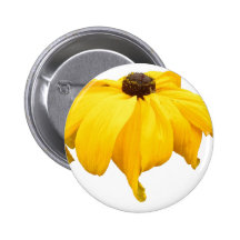 Black Eyed Susan Flower Button