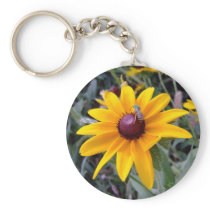 Black-Eyed Susan Keychain