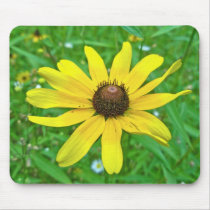 Black-Eyed Susan Wildflower Coordinating Items Mouse Mats