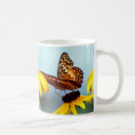 black-eyed susan with butterfly coffee mugs