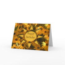 Black Eyed Susans Birthday Card