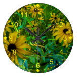 Black-Eyed Susans Wallclocks