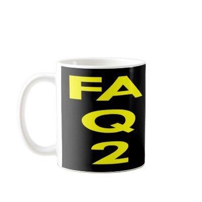 Black Fa Q 2 Fuck U 2 Coffee Mugs by WhiteTiger_LLC