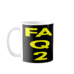 Black Fa Q 2 Fuck U 2 mugs