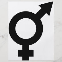 black fe-male icon flyer