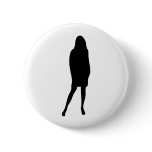 black female silhouette icon buttons