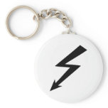 black flash icon keychains