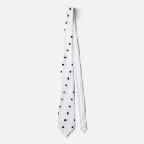 Black Flower Design Neckwear