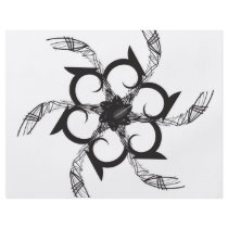 Black flower