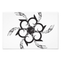 Black flower