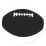 black football stickers