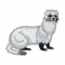Black-footed Ferret Embroidered Shirt