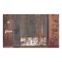 black forest rectangular stickers
