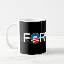 Black Forward Obama 2012 Coffee Mug